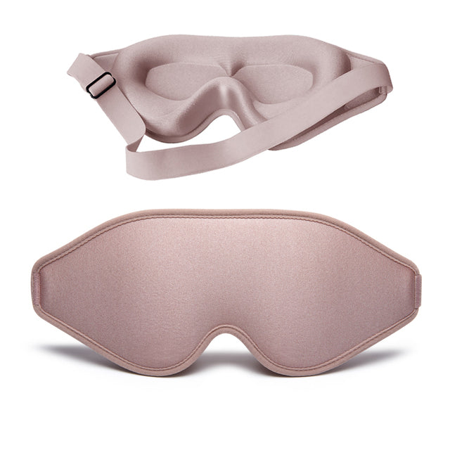 3D Memory Foam Travel Sleep Mask – Pressure-Free Blackout Comfort