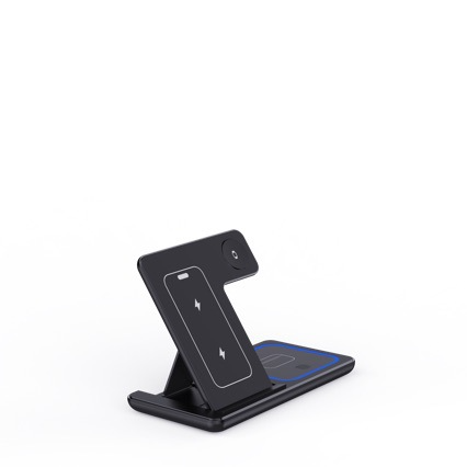 3-in-1 Foldable Wireless Travel Charging Station