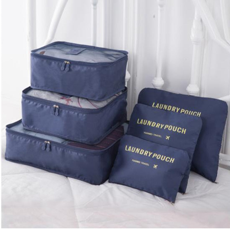6-Piece Travel Packing Cubes Set – Stay Organized on Every Trip