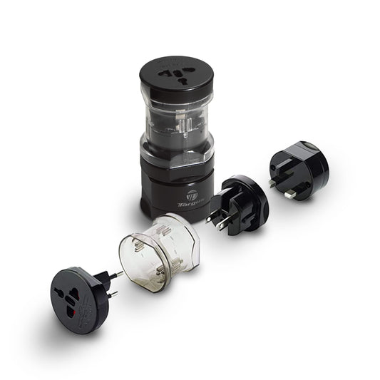Targus Universal Travel Adapter – Worldwide Plug Adapter with Safety Shutters