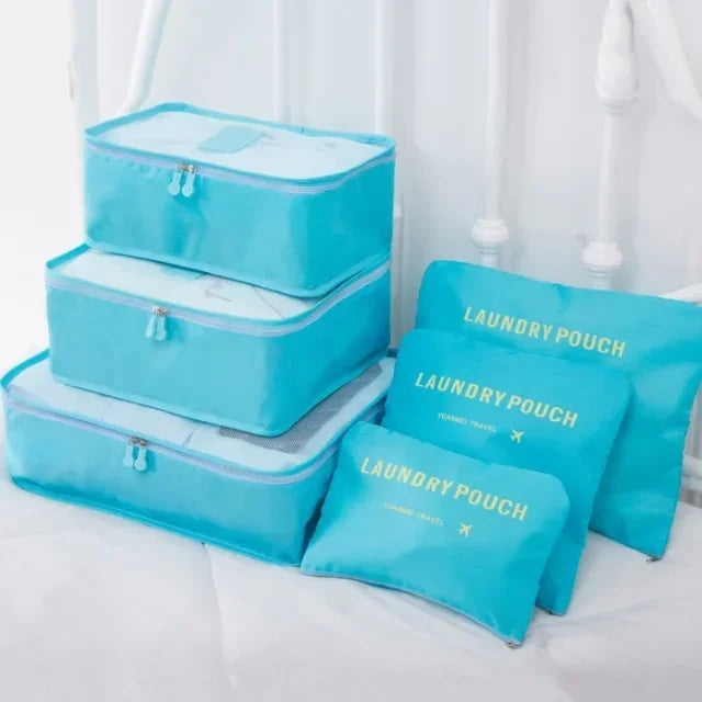 6-Piece Travel Packing Cubes Set – Stay Organized on Every Trip