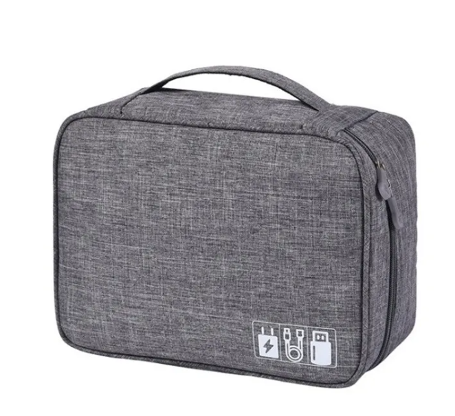 Electronics Travel Organizer Bag – Cable & Gadget Storage for Travel