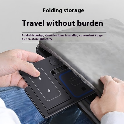 3-in-1 Foldable Wireless Travel Charging Station