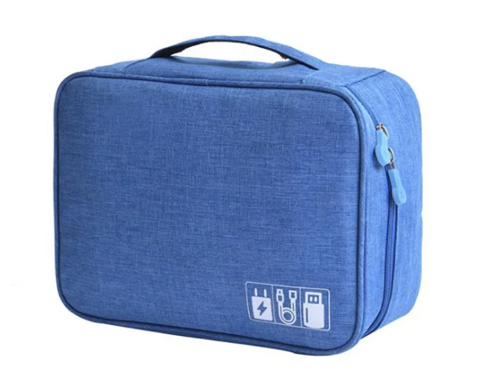 Electronics Travel Organizer Bag – Cable & Gadget Storage for Travel