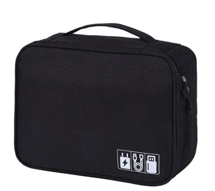 Electronics Travel Organizer Bag – Cable & Gadget Storage for Travel