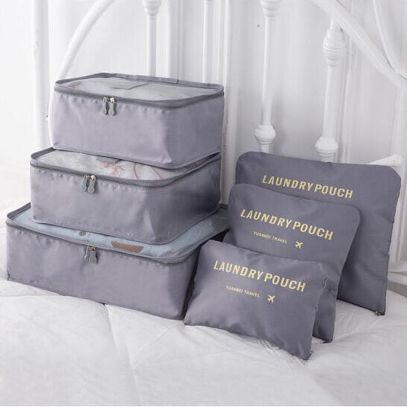 6-Piece Travel Packing Cubes Set – Stay Organized on Every Trip