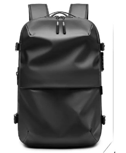 Vacuum Compression Travel Backpack with USB Charging Port