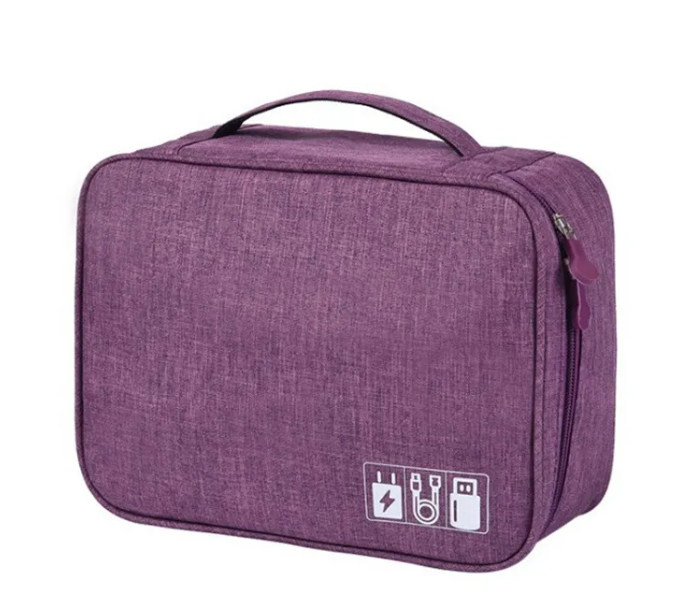 Electronics Travel Organizer Bag – Cable & Gadget Storage for Travel