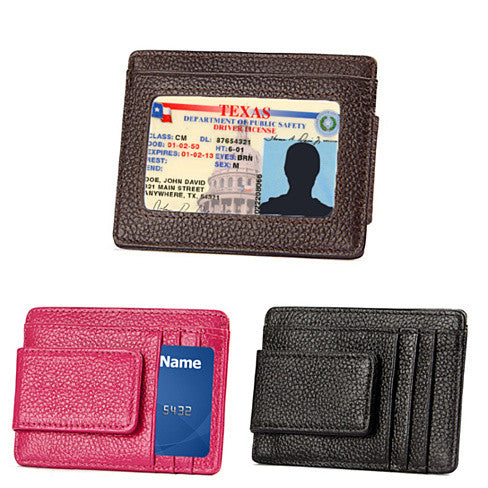 RFID-Blocking Money Clip Wallet – Slim & Secure Travel Wallet