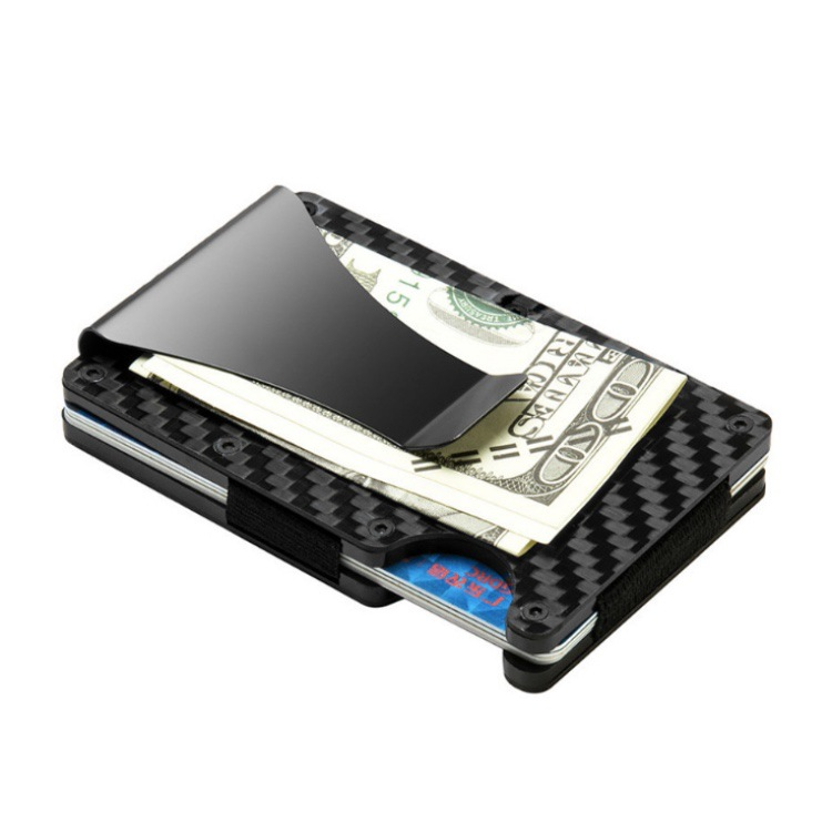 SecureCarbon RFID-Blocking Carbon Fiber Card Holder